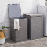 Foldable Home Laundry Baskets Laundry Hamper with Lid