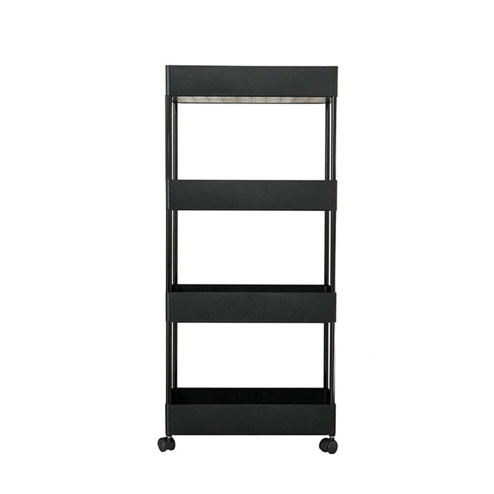 Rolling shelf 2025 rack