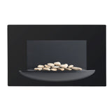 35inch Wall Mounted Electric Fireplace with Pebble Bowl 7 Flame Colours Electric Fireplaces Living and Home 