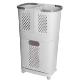 3 Tier Laundry Baskets Laundry Sorter Rolling Laundry Hamper Laundry Baskets Living and Home 