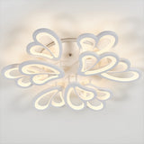 Petal Modern LED Ceiling Light Dimmable/Non-Dimmable (Version B) Ceiling Light Living and Home W 66 x L 66 cm Dimmable Warm Glow