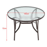 40 inch round patio table discount